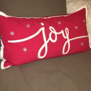 Joy Holiday Pillow